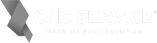 Logo CNC Service Blanco